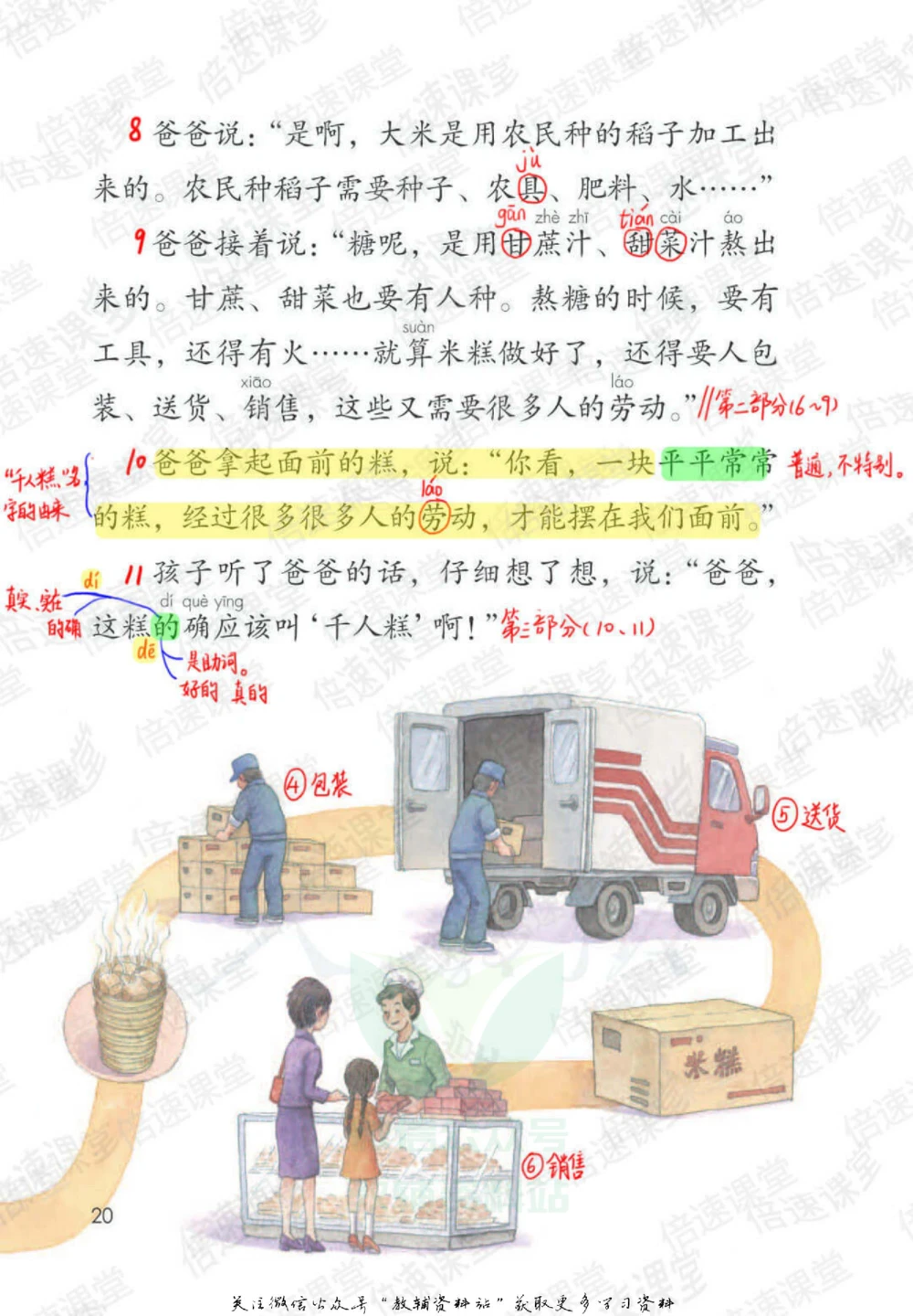 二年级下册语文部编版课堂笔记（倍速版）_小学初中学霸笔记类资料汇总6.33GB_小学同步课堂笔记2.76GB_1~6年级全册语文部编版课堂笔记