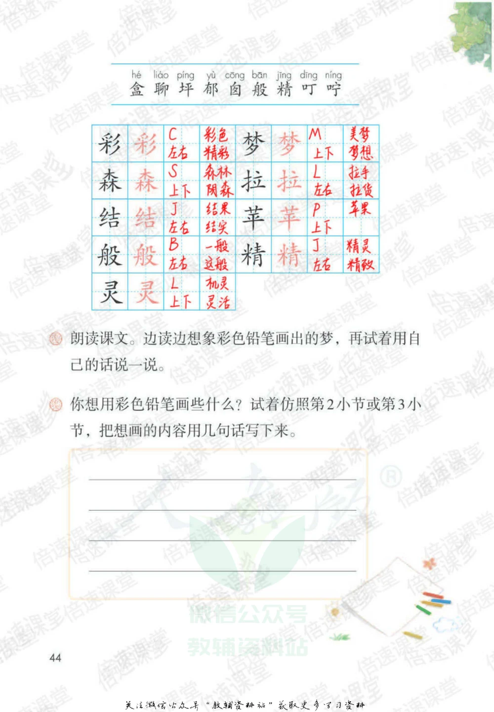 二年级下册语文部编版课堂笔记（倍速版）_小学初中学霸笔记类资料汇总6.33GB_小学同步课堂笔记2.76GB_1~6年级全册语文部编版课堂笔记