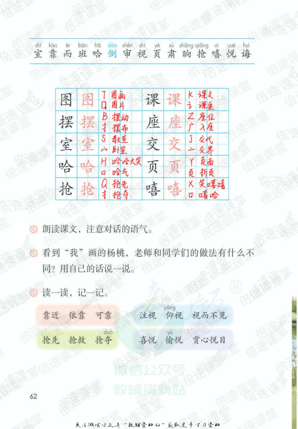 二年级下册语文部编版课堂笔记（倍速版）_小学初中学霸笔记类资料汇总6.33GB_小学同步课堂笔记2.76GB_1~6年级全册语文部编版课堂笔记