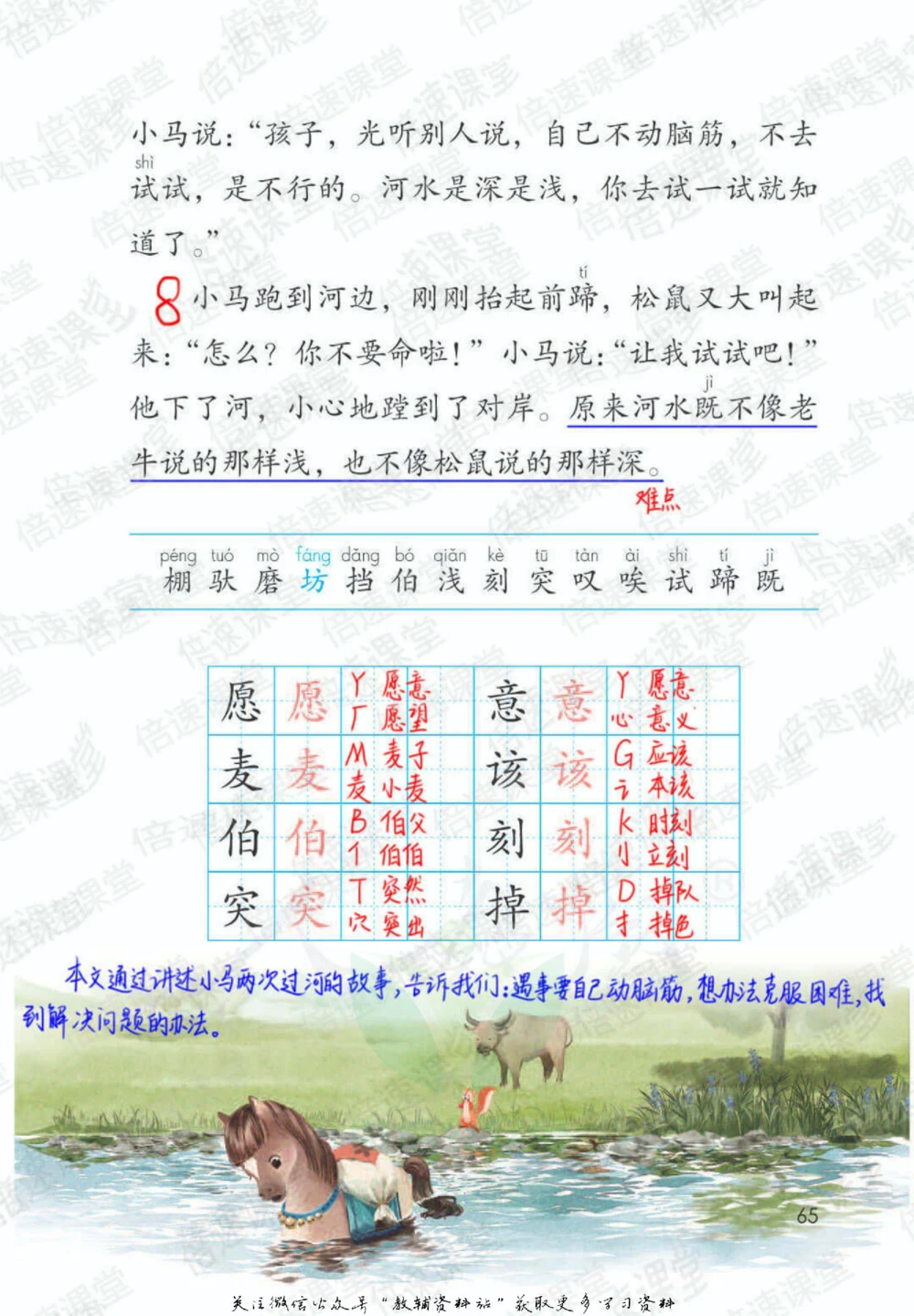 二年级下册语文部编版课堂笔记（倍速版）_小学初中学霸笔记类资料汇总6.33GB_小学同步课堂笔记2.76GB_1~6年级全册语文部编版课堂笔记