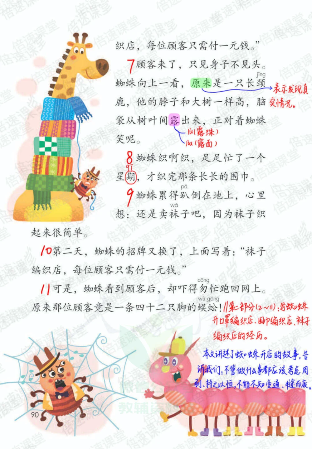 二年级下册语文部编版课堂笔记（倍速版）_小学初中学霸笔记类资料汇总6.33GB_小学同步课堂笔记2.76GB_1~6年级全册语文部编版课堂笔记