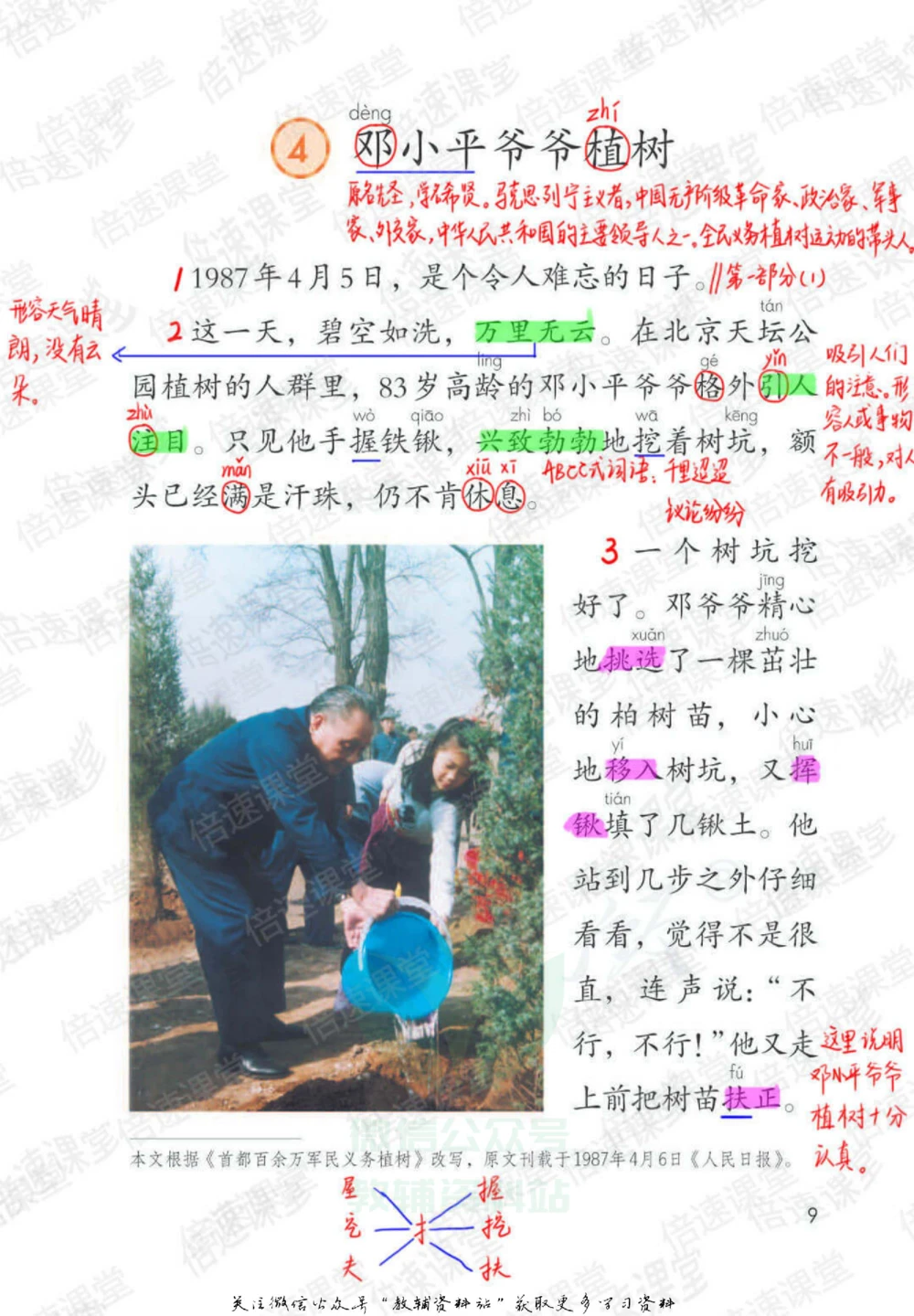 二年级下册语文部编版课堂笔记（倍速版）_小学初中学霸笔记类资料汇总6.33GB_小学同步课堂笔记2.76GB_1~6年级全册语文部编版课堂笔记