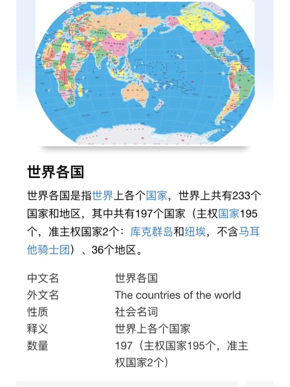 世界上有多少个国家，你知道吗_中小学精品资料(高清可打印)_百科知识大全集312份高清资料整理版