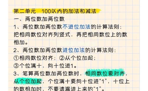 二年级上册数学知识点#小学数学#知识点总结_中小学精品资料(高清可打印)_小学大全集高清资料整理版_二年级大全集高清资料整理版_二年级综合类