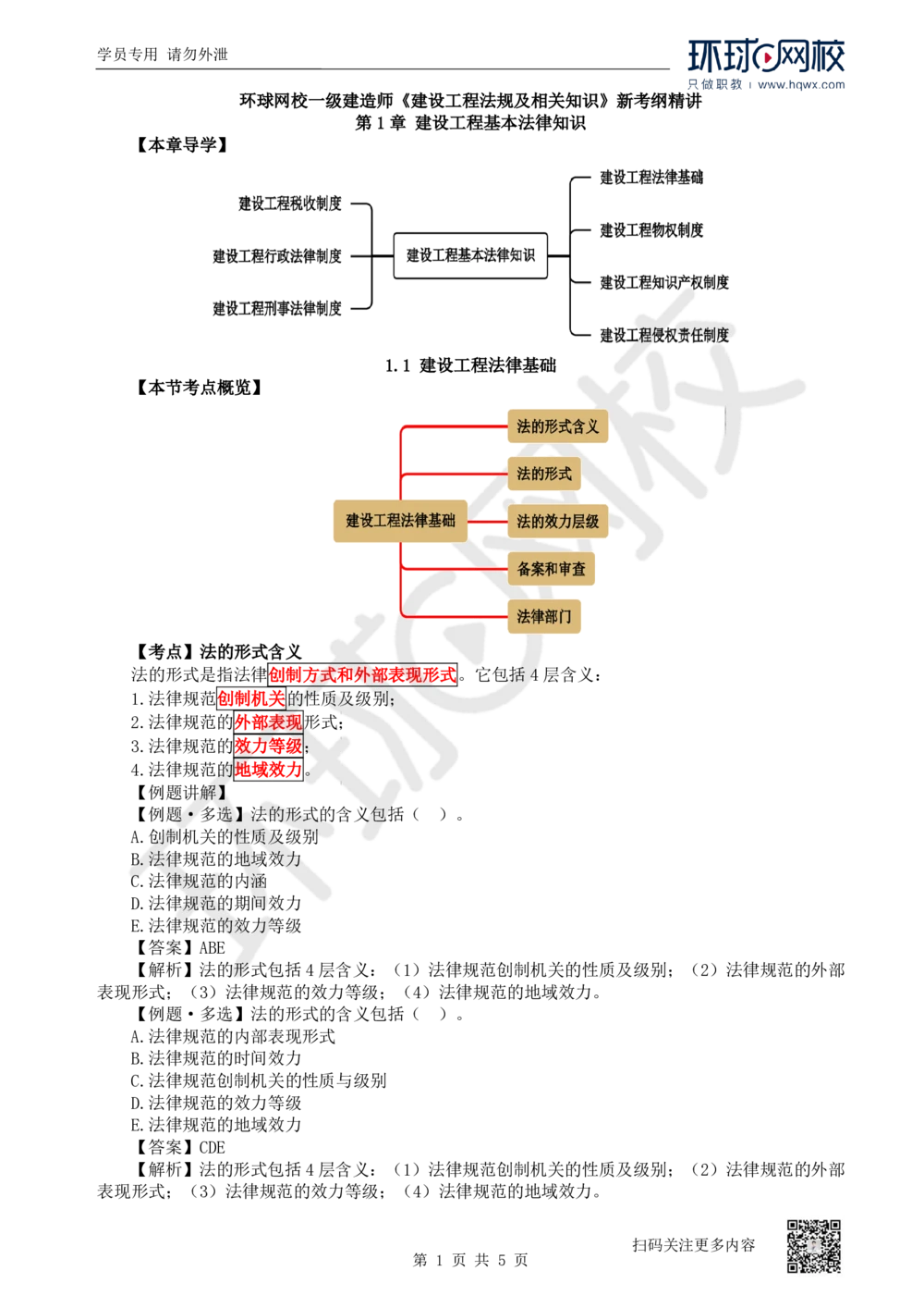 01.第1讲-课程导学及11建设工程法律基础（1）_2026年一建法规_2025年一建法规SVIP_02-基础精讲✿高端面授✿深度强化_21-法规《考点精讲班》王丽雪、安国庆HQ_安国庆