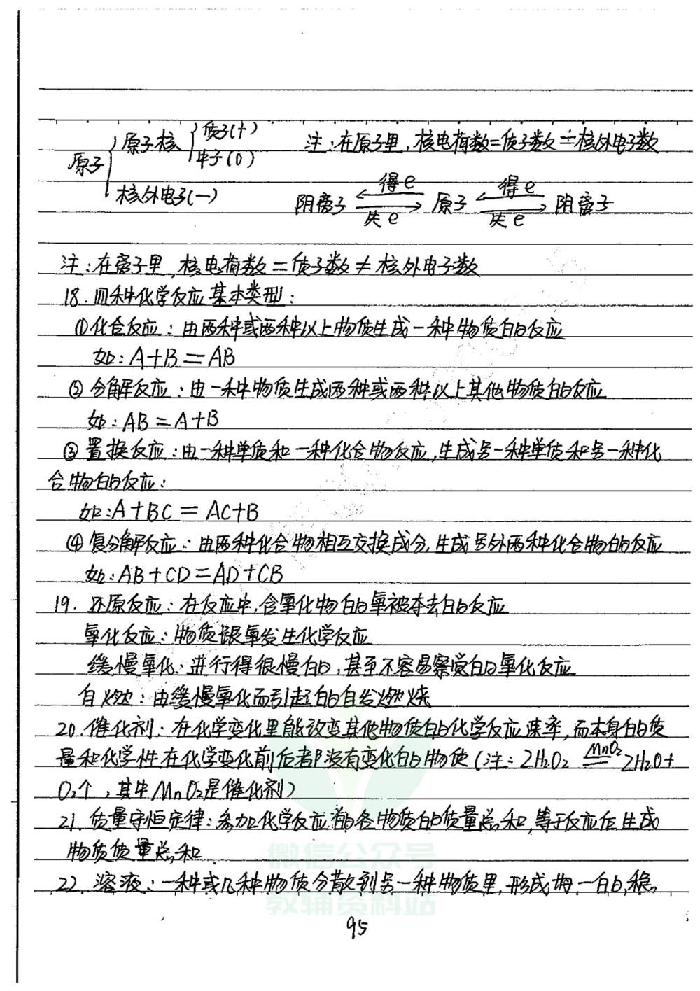 初中状元笔记化学_小学初中学霸笔记类资料汇总6.33GB_初中全科状元笔记900.07MB