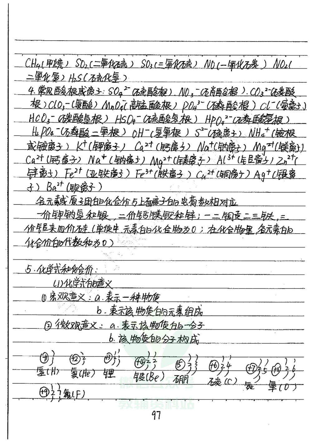 初中状元笔记化学_小学初中学霸笔记类资料汇总6.33GB_初中全科状元笔记900.07MB