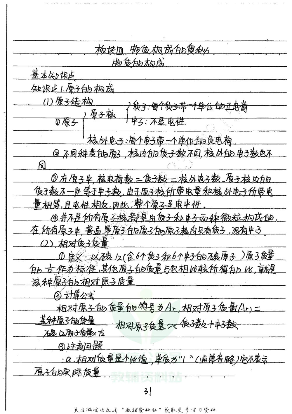初中状元笔记化学_小学初中学霸笔记类资料汇总6.33GB_初中全科状元笔记900.07MB