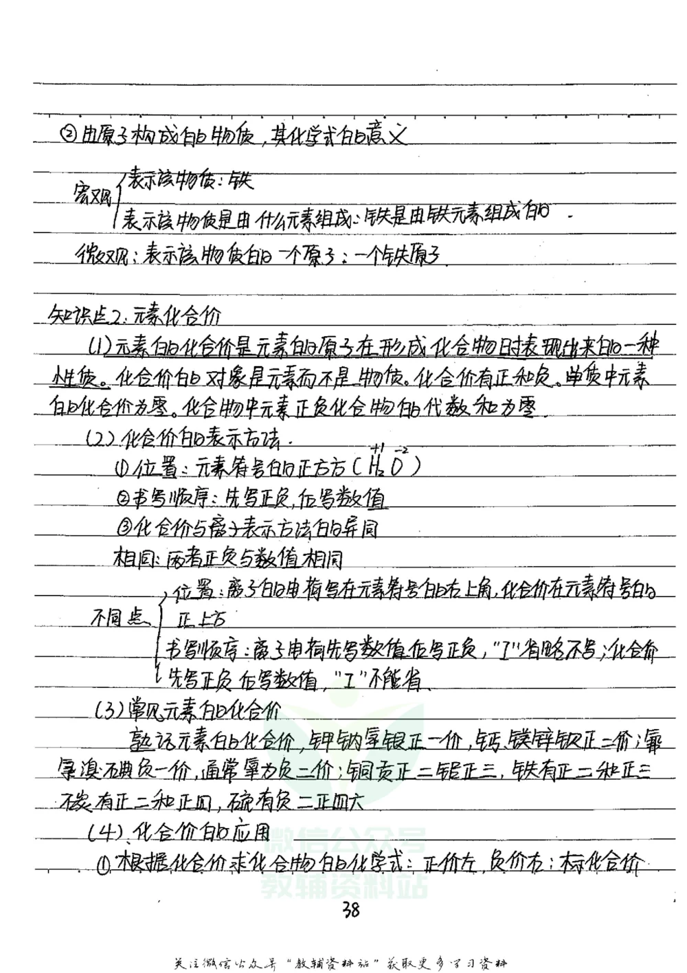 初中状元笔记化学_小学初中学霸笔记类资料汇总6.33GB_初中全科状元笔记900.07MB