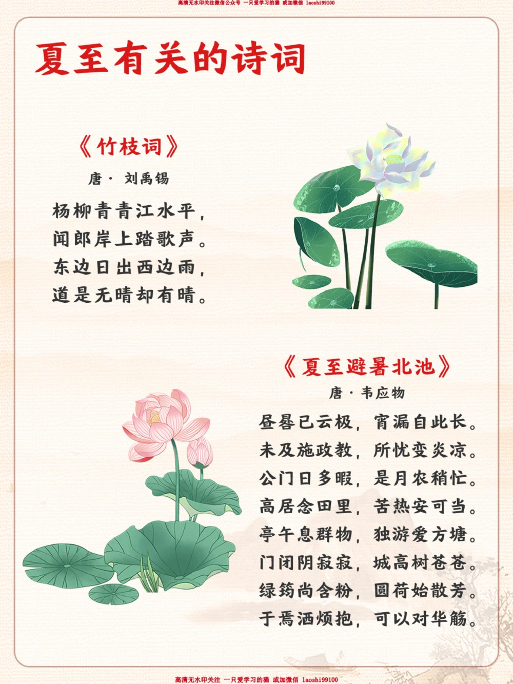 二十四节气-带孩子了解夏至！_2025抖音最火小学全科全年级资料大全集超完整版_小学常识VIP资源禁止外传