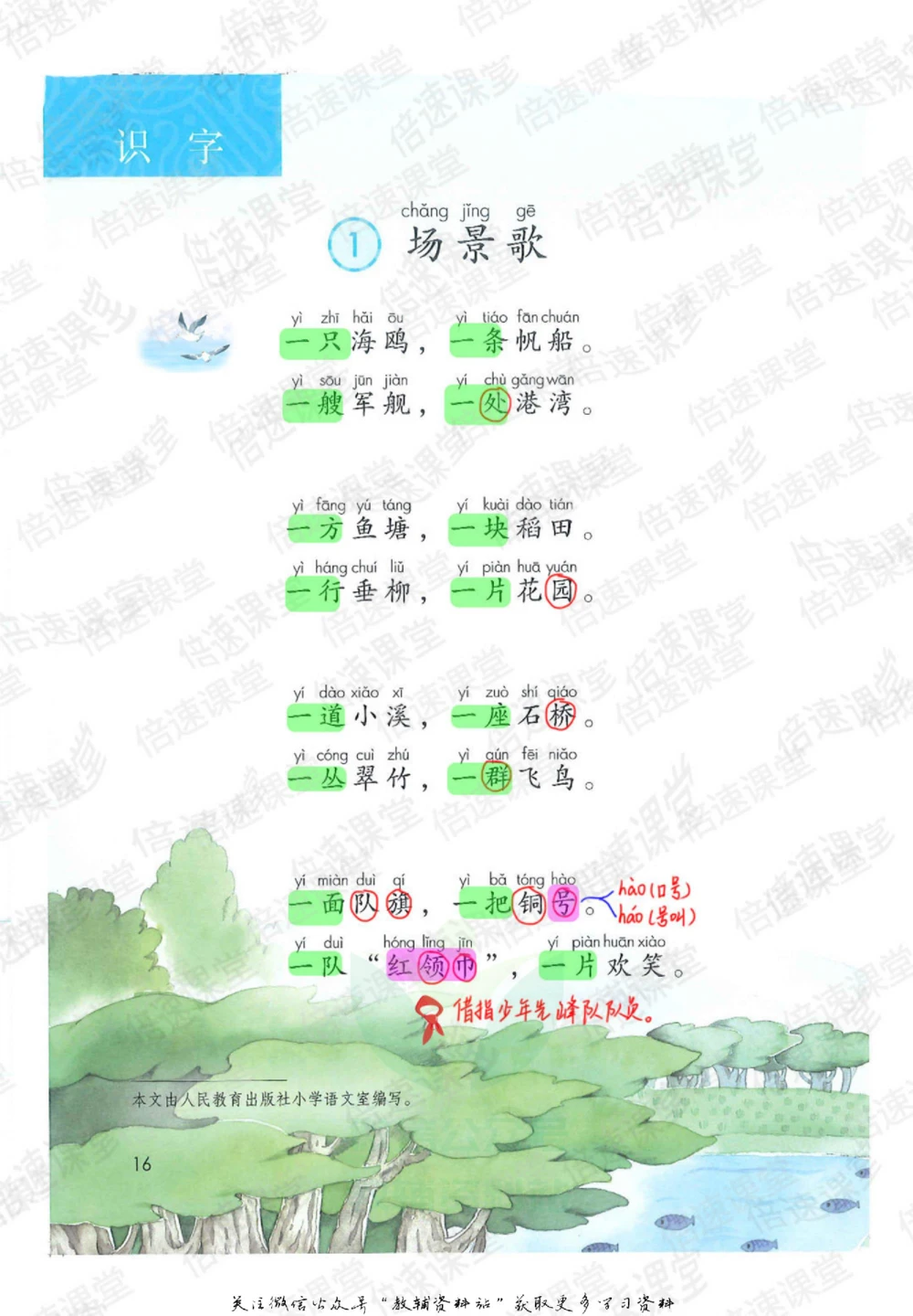 二年级上册语文部编版课堂笔记（倍速版）_小学初中学霸笔记类资料汇总6.33GB_小学同步课堂笔记2.76GB_1~6年级全册语文部编版课堂笔记