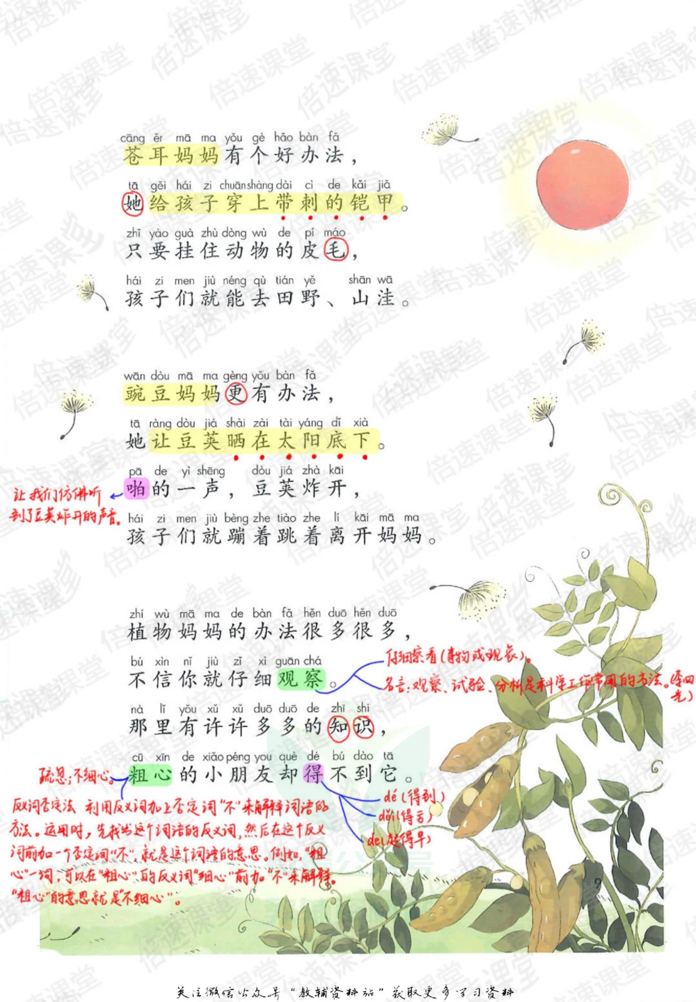 二年级上册语文部编版课堂笔记（倍速版）_小学初中学霸笔记类资料汇总6.33GB_小学同步课堂笔记2.76GB_1~6年级全册语文部编版课堂笔记