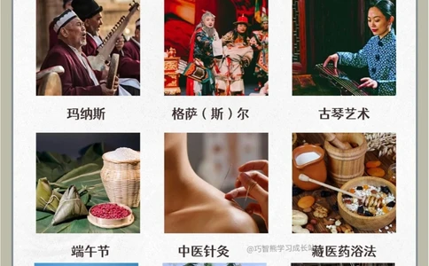 传统文化中国43个世界级非遗_中小学精品资料(高清可打印)_古文化大全集628份高清资料整理版