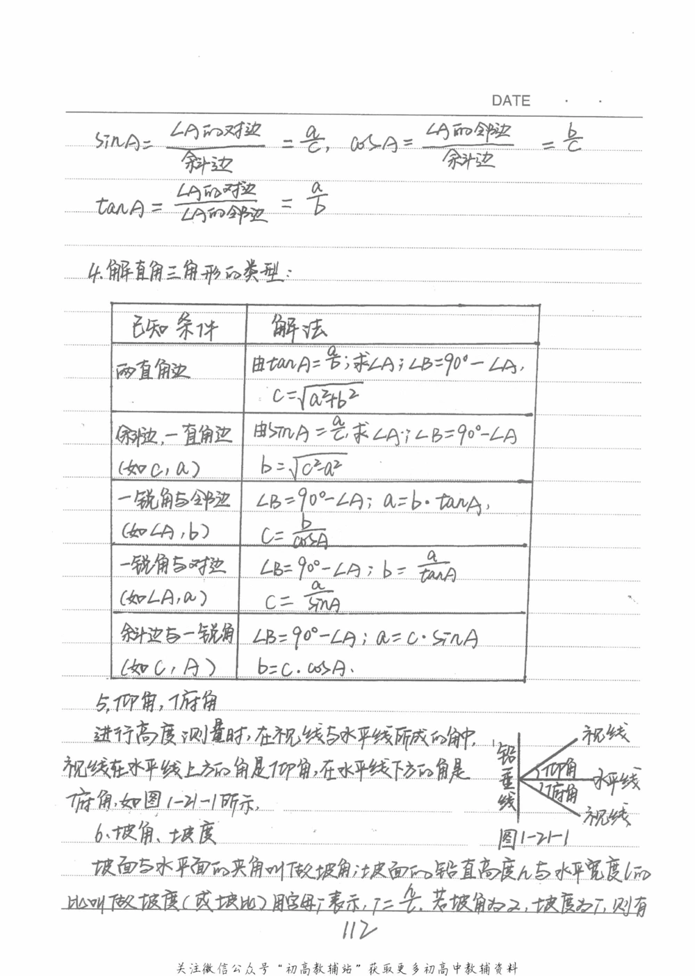 中考学霸笔记数学_小学初中学霸笔记类资料汇总6.33GB_中考学霸笔记411.75MB