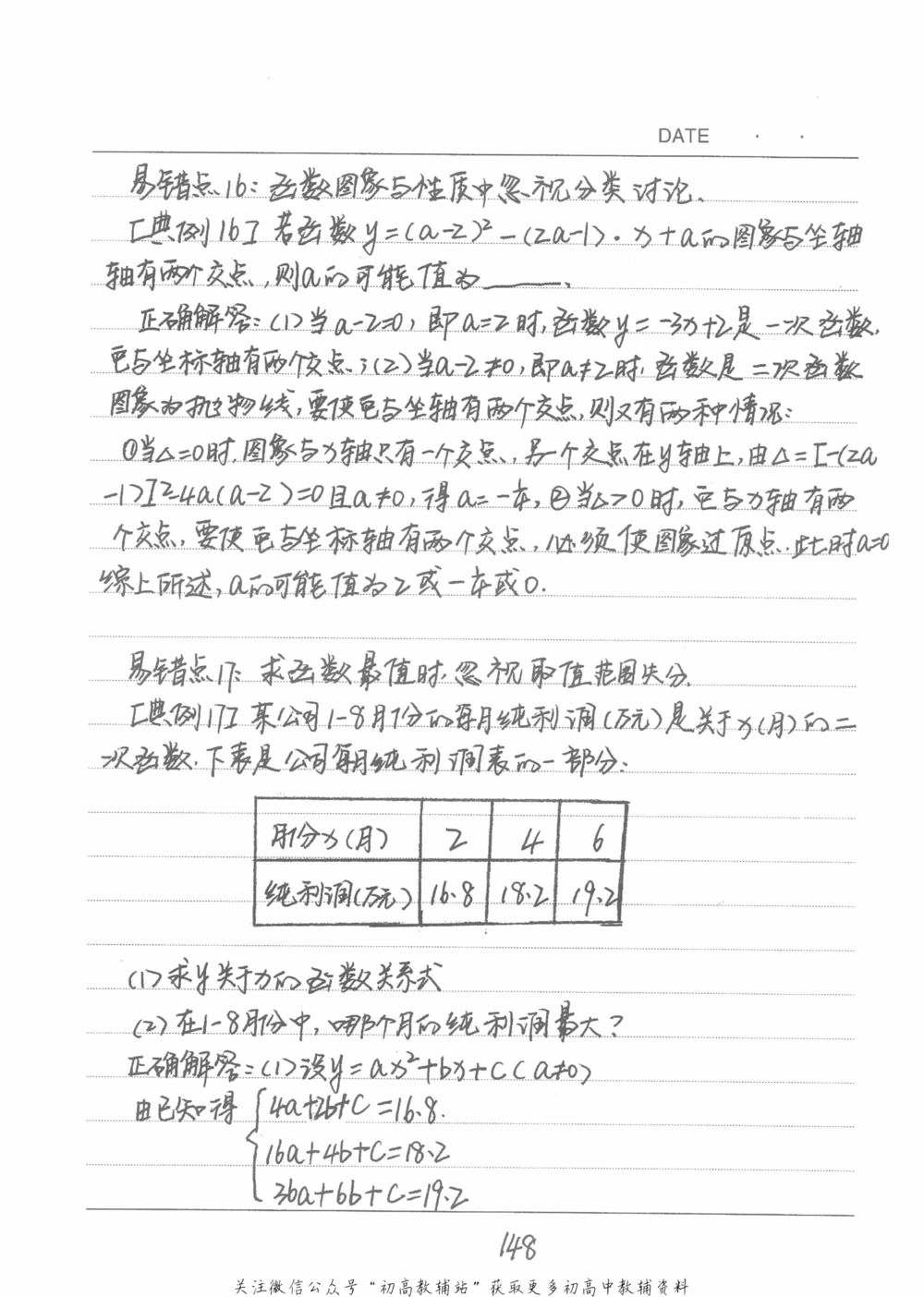 中考学霸笔记数学_小学初中学霸笔记类资料汇总6.33GB_中考学霸笔记411.75MB