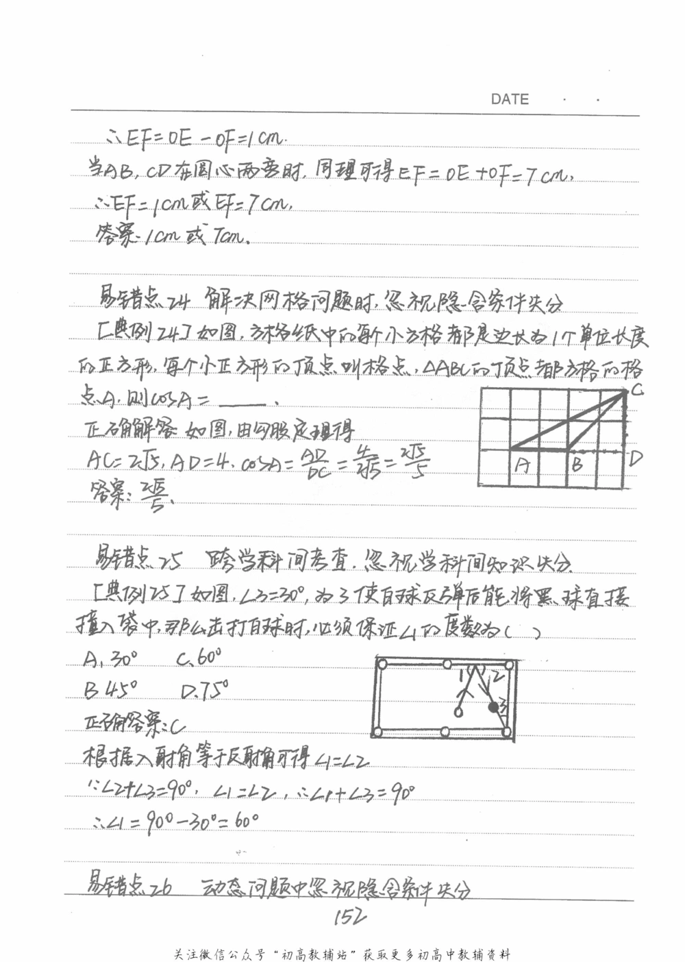 中考学霸笔记数学_小学初中学霸笔记类资料汇总6.33GB_中考学霸笔记411.75MB