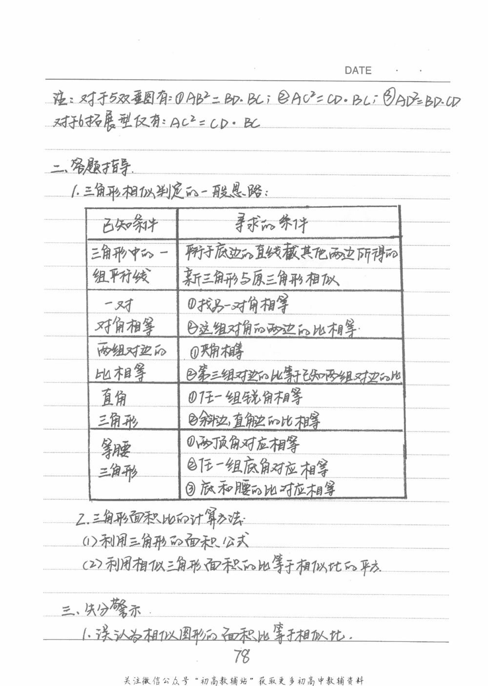 中考学霸笔记数学_小学初中学霸笔记类资料汇总6.33GB_中考学霸笔记411.75MB