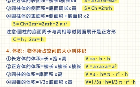 小学6年级数学公式-期中考试就靠这个了_2025抖音最火小学全科全年级资料大全集超完整版_小学数学VIP资源禁止外传