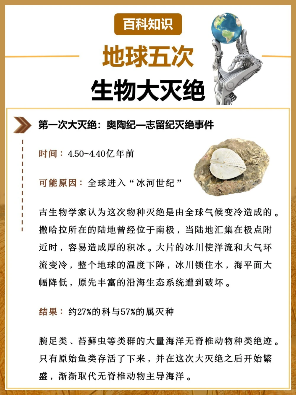 地球46亿年️五次生物大灭绝原因是啥_中小学精品资料(高清可打印)_百科知识大全集312份高清资料整理版