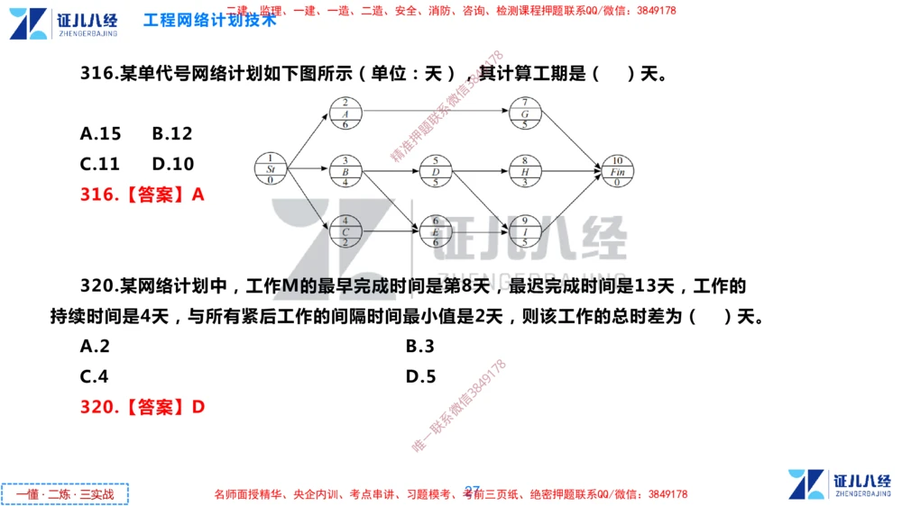 (9)--一建管理点题映射05-答案版-讲义_2026年一级建造师_2026年一建管理_2025年一建管理SVIP_03-习题精析✿实战特训✿模考通关_54-管理《点题映射班》杨建国ZBJ
