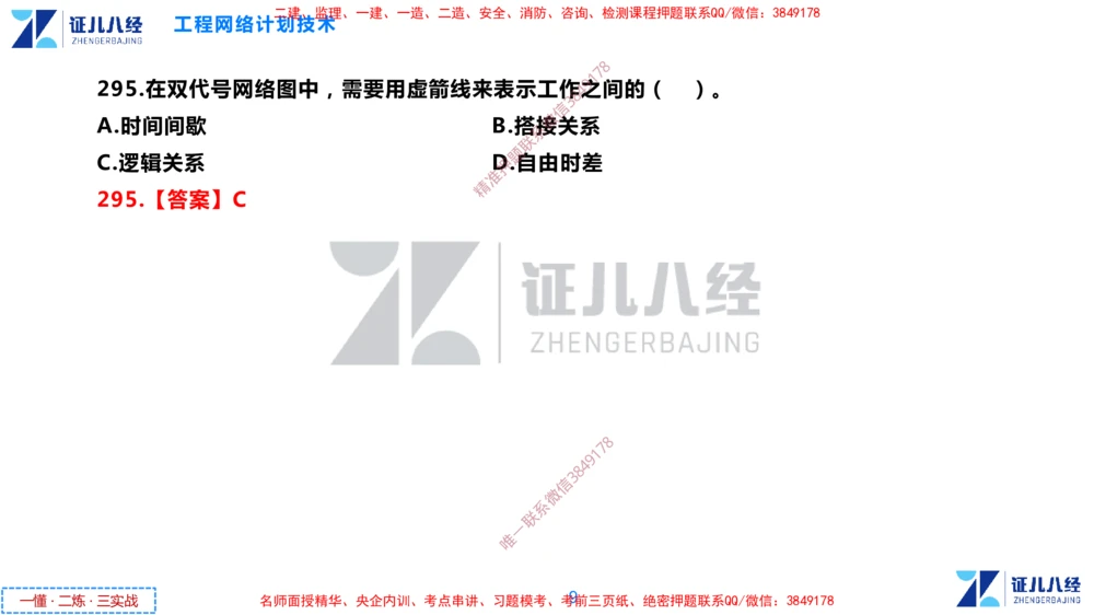 (9)--一建管理点题映射05-答案版-讲义_2026年一级建造师_2026年一建管理_2025年一建管理SVIP_03-习题精析✿实战特训✿模考通关_54-管理《点题映射班》杨建国ZBJ