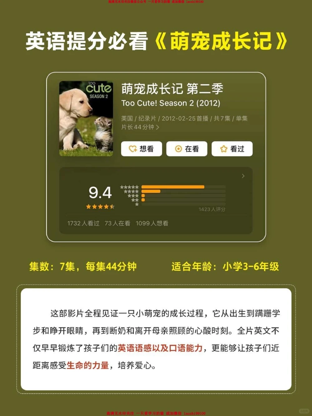 央视力荐-假期必看的全科30部纪录片_2025抖音最火小学全科全年级资料大全集超完整版_家庭教育VIP资源禁止外传