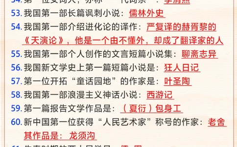 小学文学常识全汇总-超全！_2025抖音最火小学全科全年级资料大全集超完整版_小学常识VIP资源禁止外传