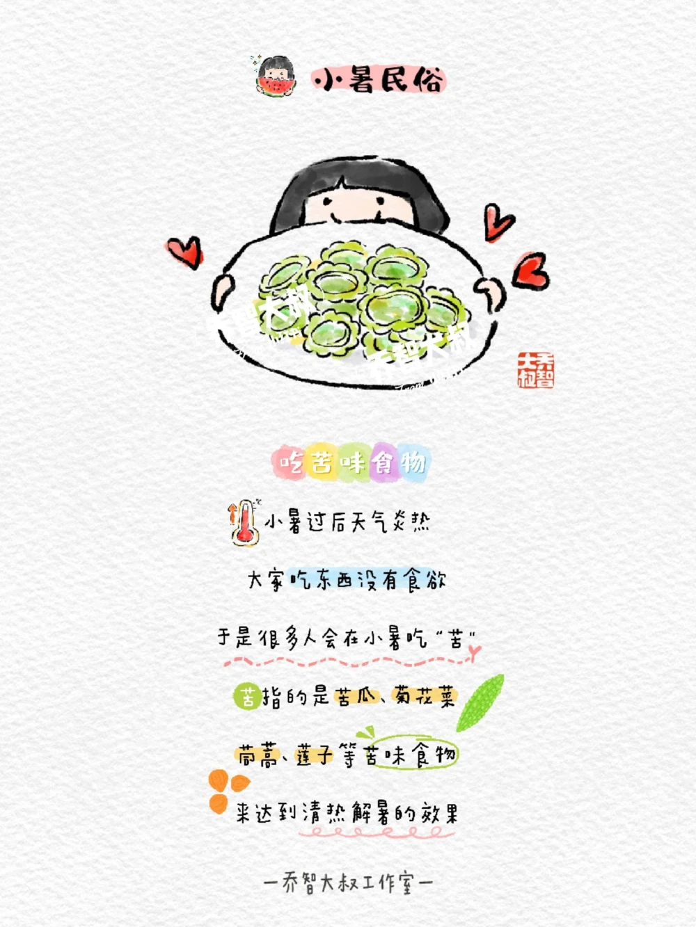 带孩子了解二十四节气&mdash;&mdash;小暑_中小学精品资料(高清可打印)_常识知识大全集140份高清资料整理版