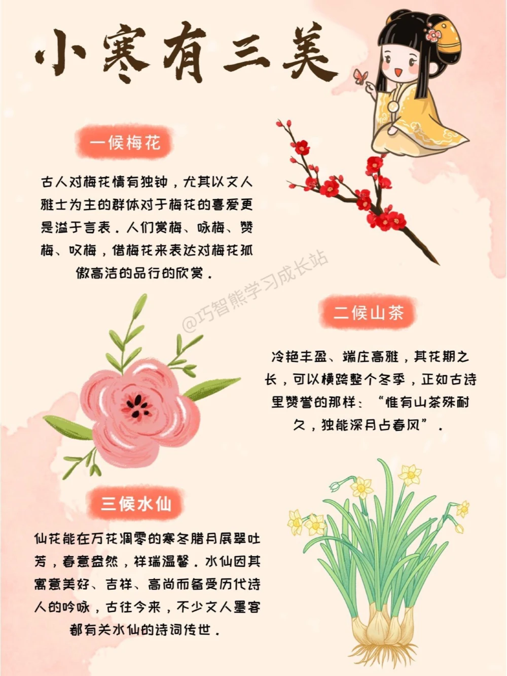 传统文化二十四节气之小寒，知识科普_中小学精品资料(高清可打印)_古文化大全集628份高清资料整理版