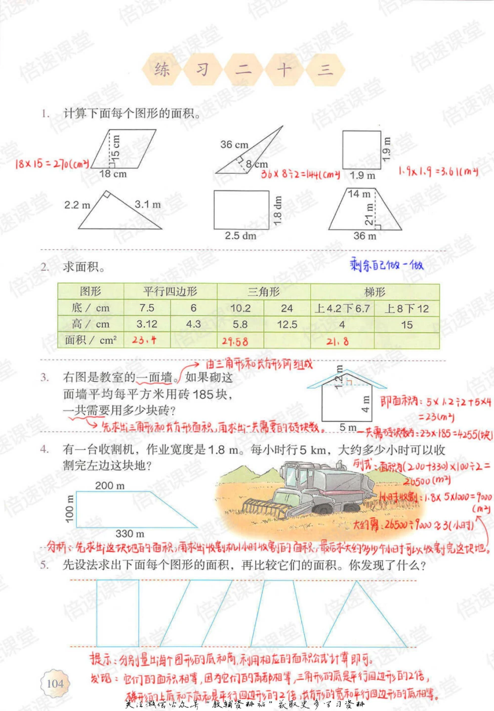五年级上册数学人教版课堂笔记_小学初中学霸笔记类资料汇总6.33GB_小学同步课堂笔记2.76GB_1~6年级上册数学人教版课堂笔记