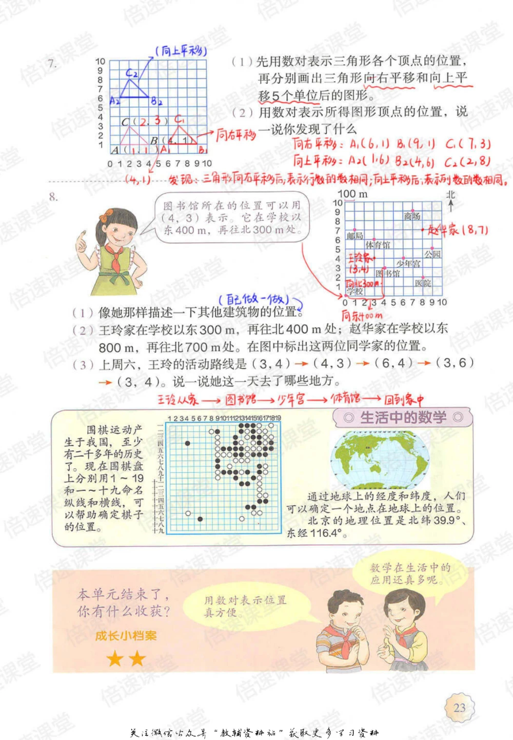 五年级上册数学人教版课堂笔记_小学初中学霸笔记类资料汇总6.33GB_小学同步课堂笔记2.76GB_1~6年级上册数学人教版课堂笔记