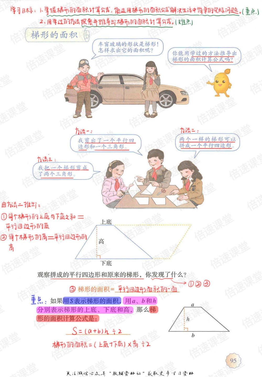 五年级上册数学人教版课堂笔记_小学初中学霸笔记类资料汇总6.33GB_小学同步课堂笔记2.76GB_1~6年级上册数学人教版课堂笔记