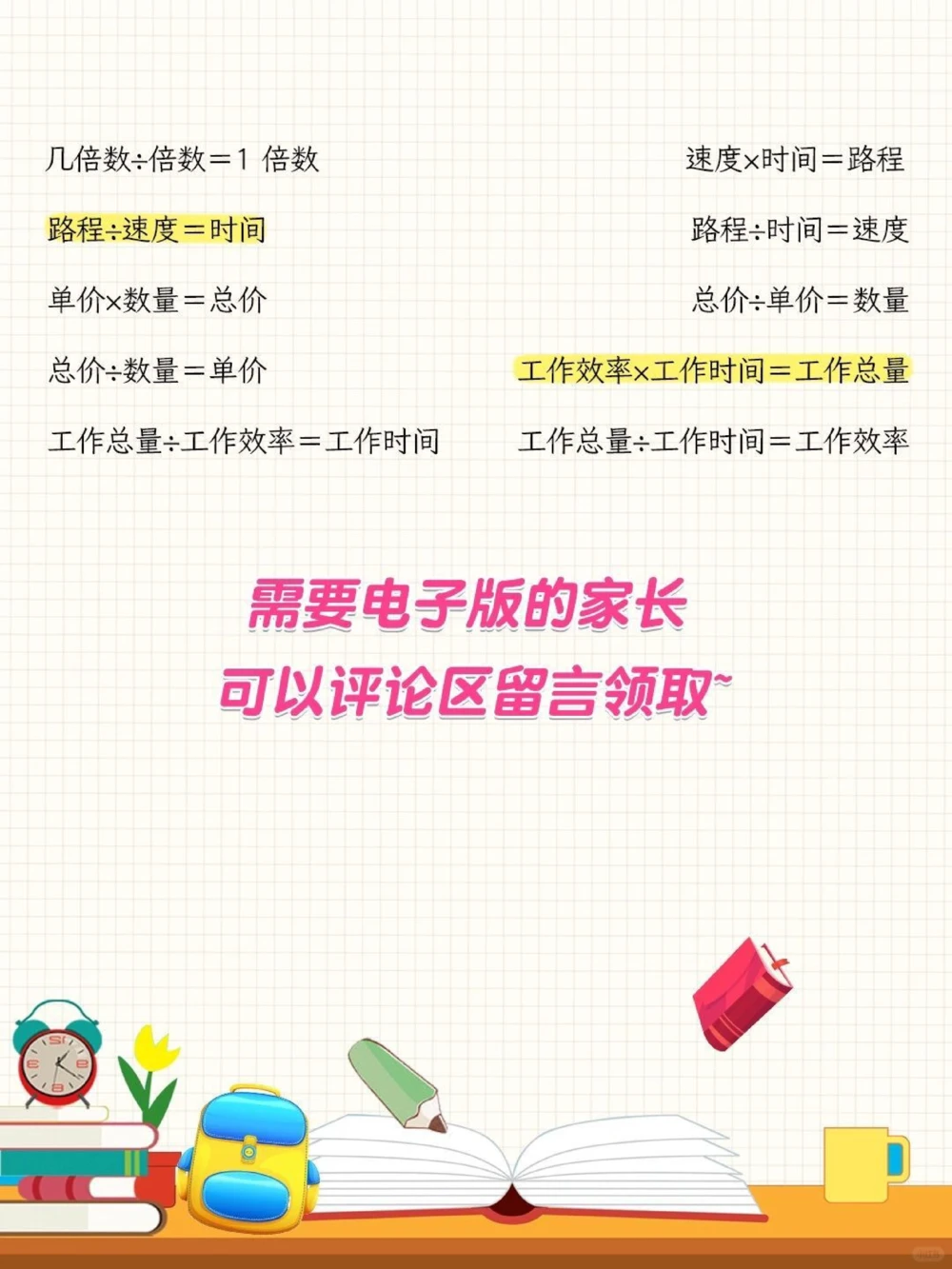 干货‼小升初数学公式大全_中小学精品资料(高清可打印)_初中大全集高清资料整理版