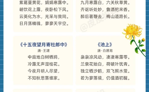传统节气科普和孩子一起了解寒露小常识_中小学精品资料(高清可打印)_古文化大全集628份高清资料整理版