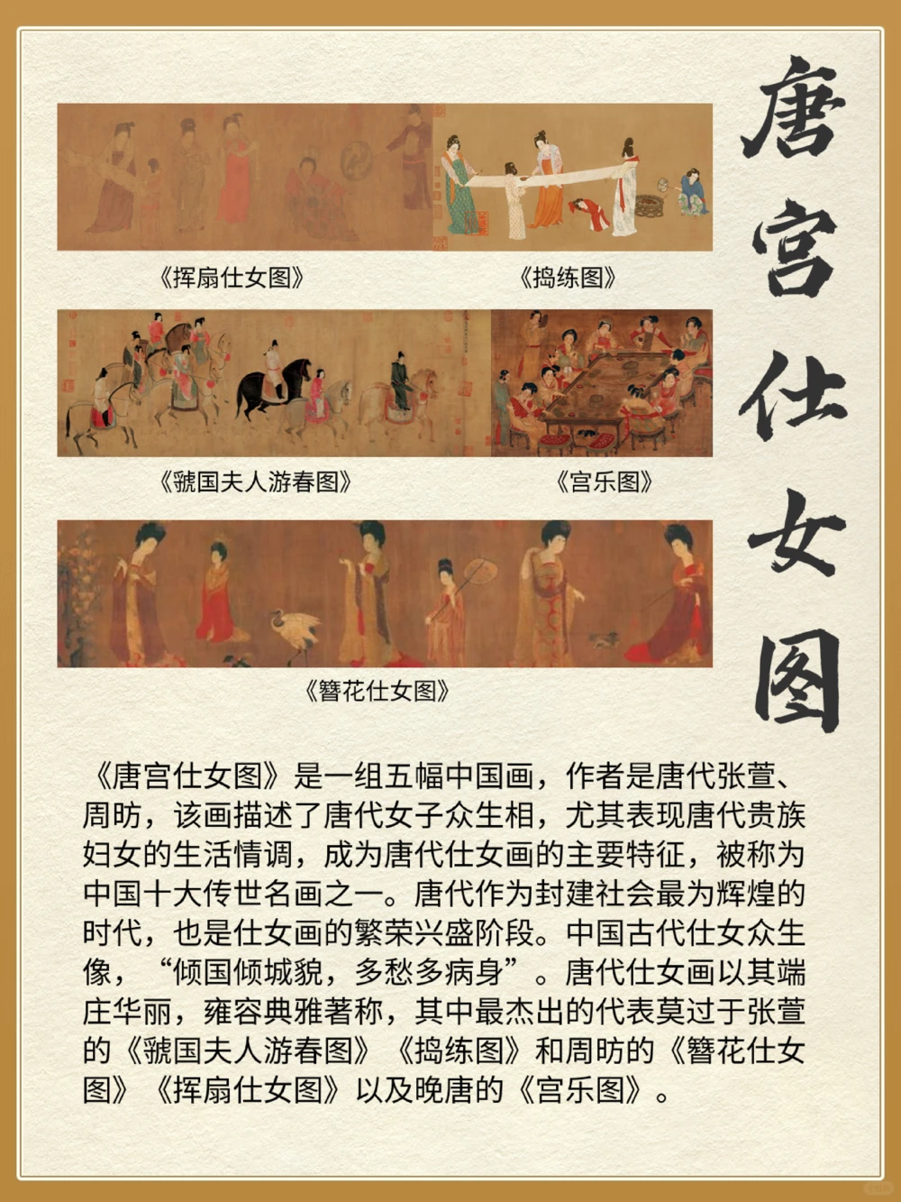 你知道中国十大传世名画是哪些吗_中小学精品资料(高清可打印)_百科知识大全集312份高清资料整理版