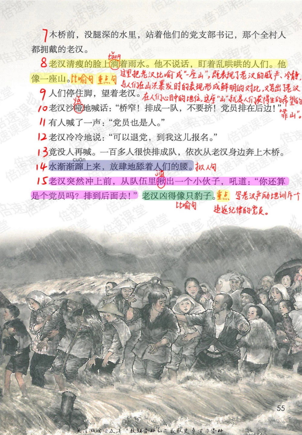 六年级上册语文部编版课堂笔记（倍速版）_小学初中学霸笔记类资料汇总6.33GB_小学同步课堂笔记2.76GB_1~6年级全册语文部编版课堂笔记