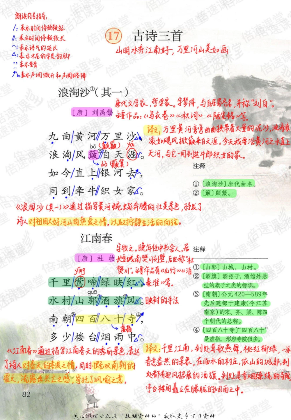 六年级上册语文部编版课堂笔记（倍速版）_小学初中学霸笔记类资料汇总6.33GB_小学同步课堂笔记2.76GB_1~6年级全册语文部编版课堂笔记