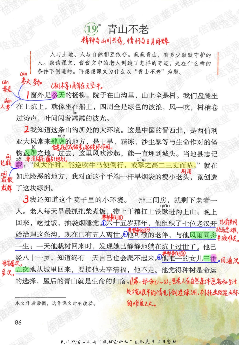 六年级上册语文部编版课堂笔记（倍速版）_小学初中学霸笔记类资料汇总6.33GB_小学同步课堂笔记2.76GB_1~6年级全册语文部编版课堂笔记