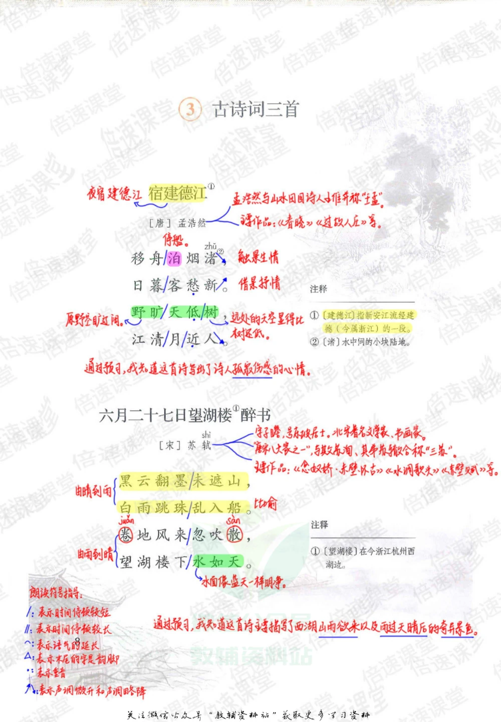 六年级上册语文部编版课堂笔记（倍速版）_小学初中学霸笔记类资料汇总6.33GB_小学同步课堂笔记2.76GB_1~6年级全册语文部编版课堂笔记