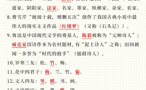 暑假逆袭-小升初语文文化常识大全_2025抖音最火小学全科全年级资料大全集超完整版_小学语文VIP资源禁止外传