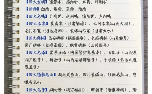 小学必备60条&ldquo;4大&rdquo;汇总_中小学精品资料(高清可打印)_常识知识大全集140份高清资料整理版