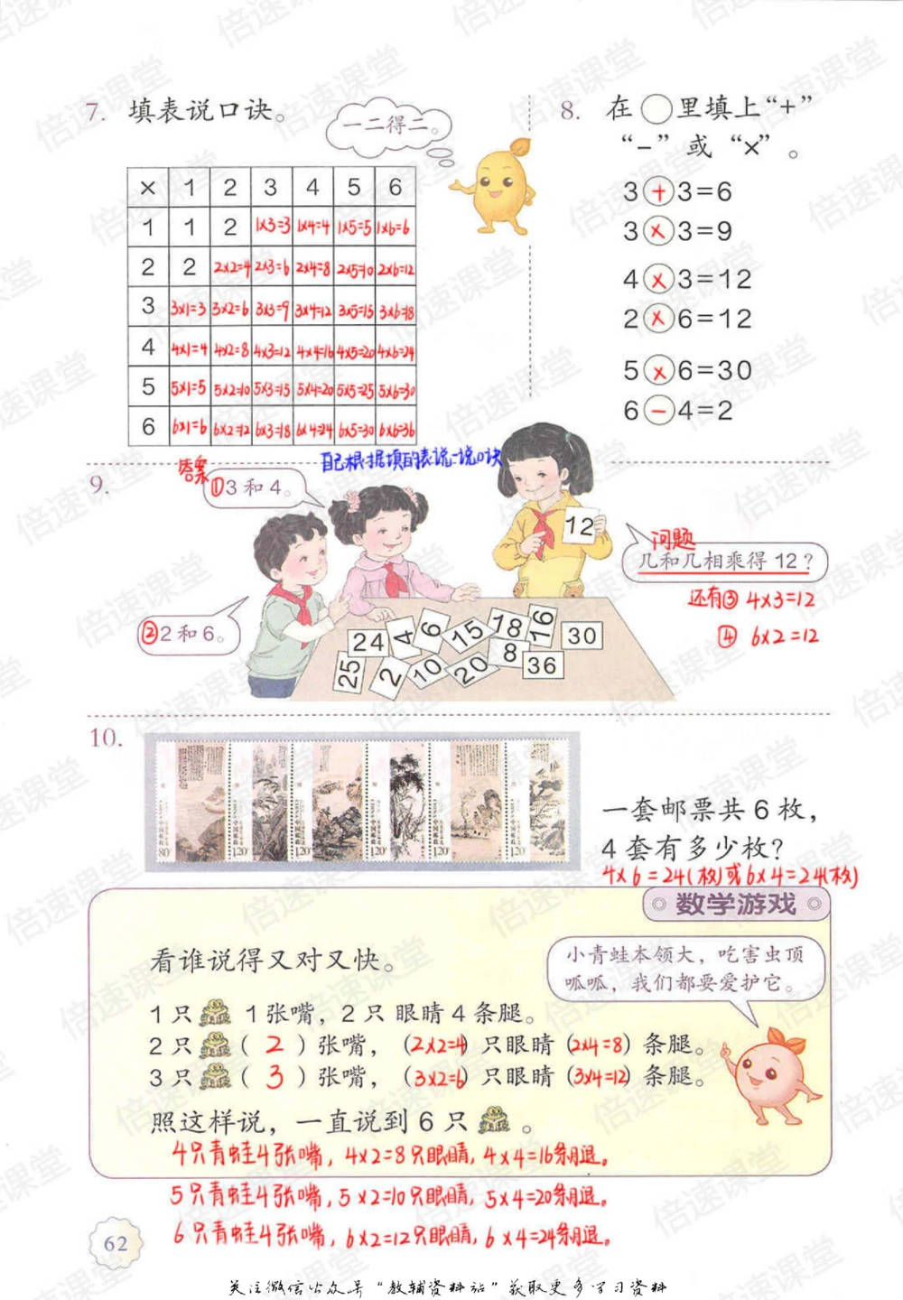 二年级上册数学人教版课堂笔记_小学初中学霸笔记类资料汇总6.33GB_小学同步课堂笔记2.76GB_1~6年级上册数学人教版课堂笔记