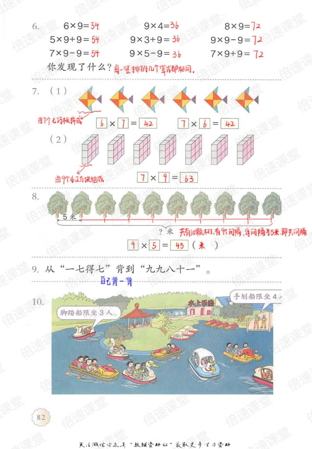 二年级上册数学人教版课堂笔记_小学初中学霸笔记类资料汇总6.33GB_小学同步课堂笔记2.76GB_1~6年级上册数学人教版课堂笔记
