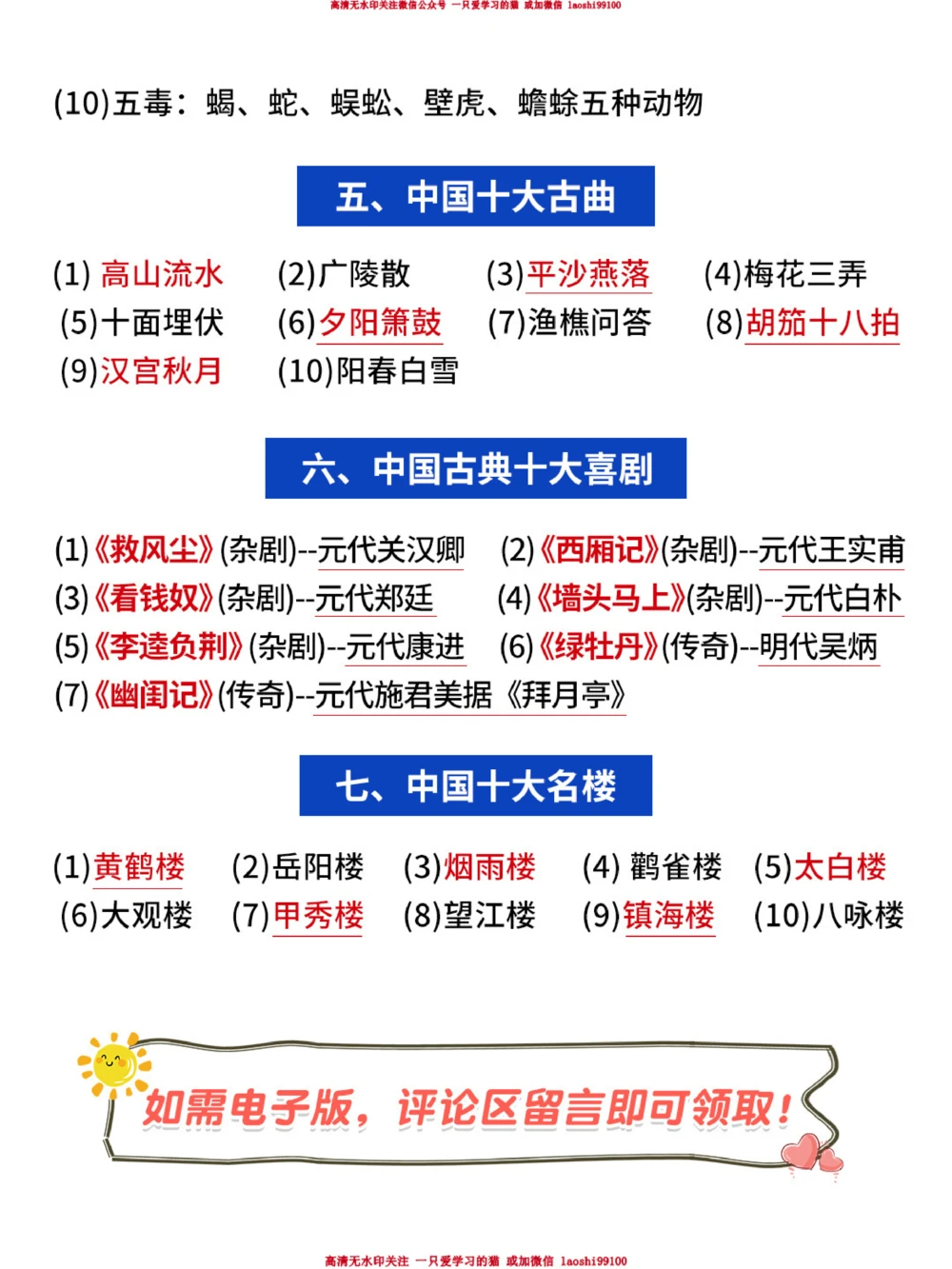小升初语文必背文化常识_2025抖音最火小学全科全年级资料大全集超完整版_小学语文VIP资源禁止外传