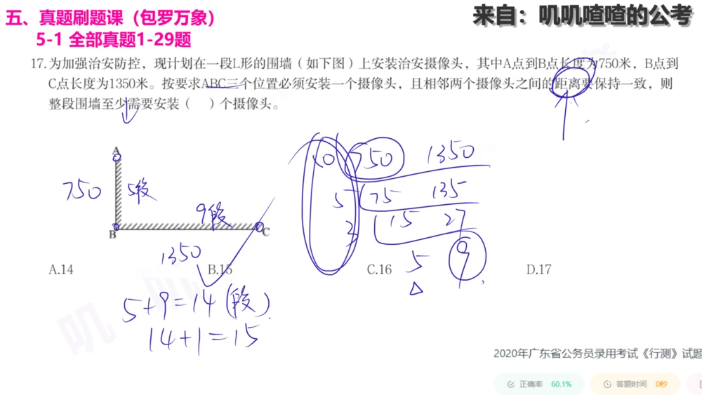 20241225专题：植树问题-刷题课手写字迹_各省考资料汇总_2、2026年公考名师课程_0142026年叽叽喳喳数量精讲快解50套题_叽叽喳喳：数量合并版用这个适用于打印和平板_植树