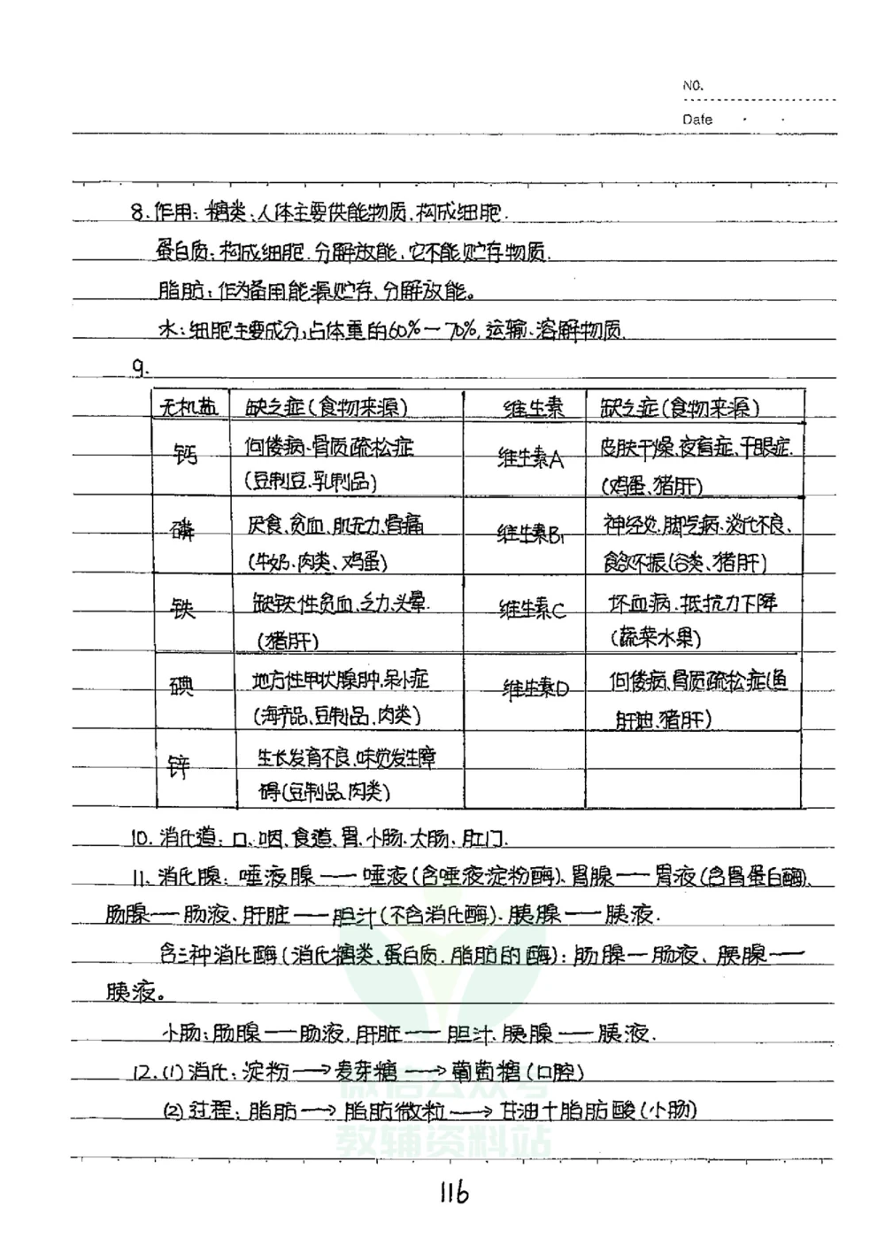 初中状元笔记生物_小学初中学霸笔记类资料汇总6.33GB_初中全科状元笔记900.07MB