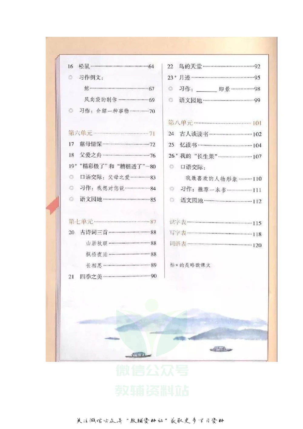 五年级上册语文部编版课堂笔记（飞翔版）_小学初中学霸笔记类资料汇总6.33GB_小学同步课堂笔记2.76GB_1~6年级全册语文部编版课堂笔记