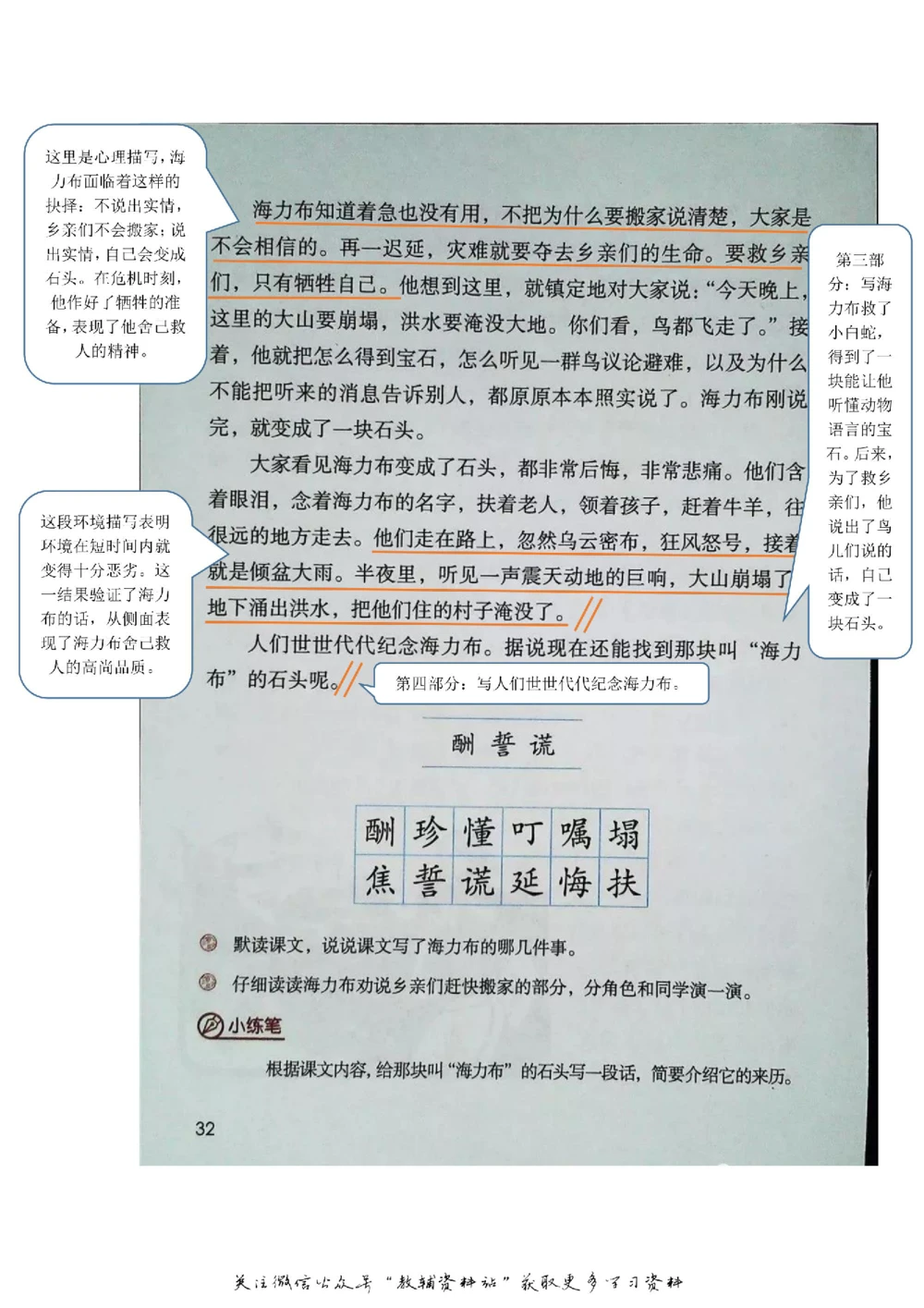 五年级上册语文部编版课堂笔记（飞翔版）_小学初中学霸笔记类资料汇总6.33GB_小学同步课堂笔记2.76GB_1~6年级全册语文部编版课堂笔记