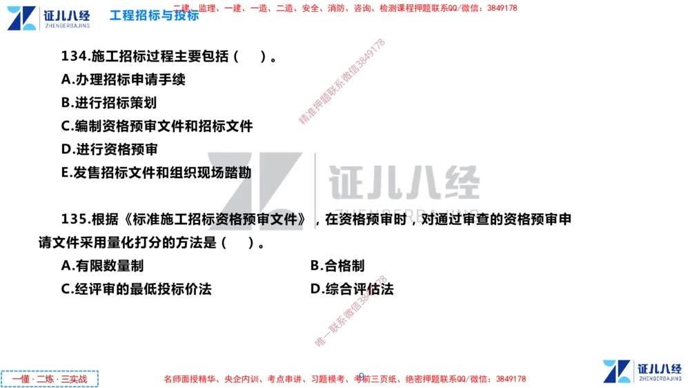 (5)--一建管理点题映射3-无答案版-讲义_2026年一级建造师_2026年一建管理_2025年一建管理SVIP_03-习题精析✿实战特训✿模考通关_54-管理《点题映射班》杨建国ZBJ