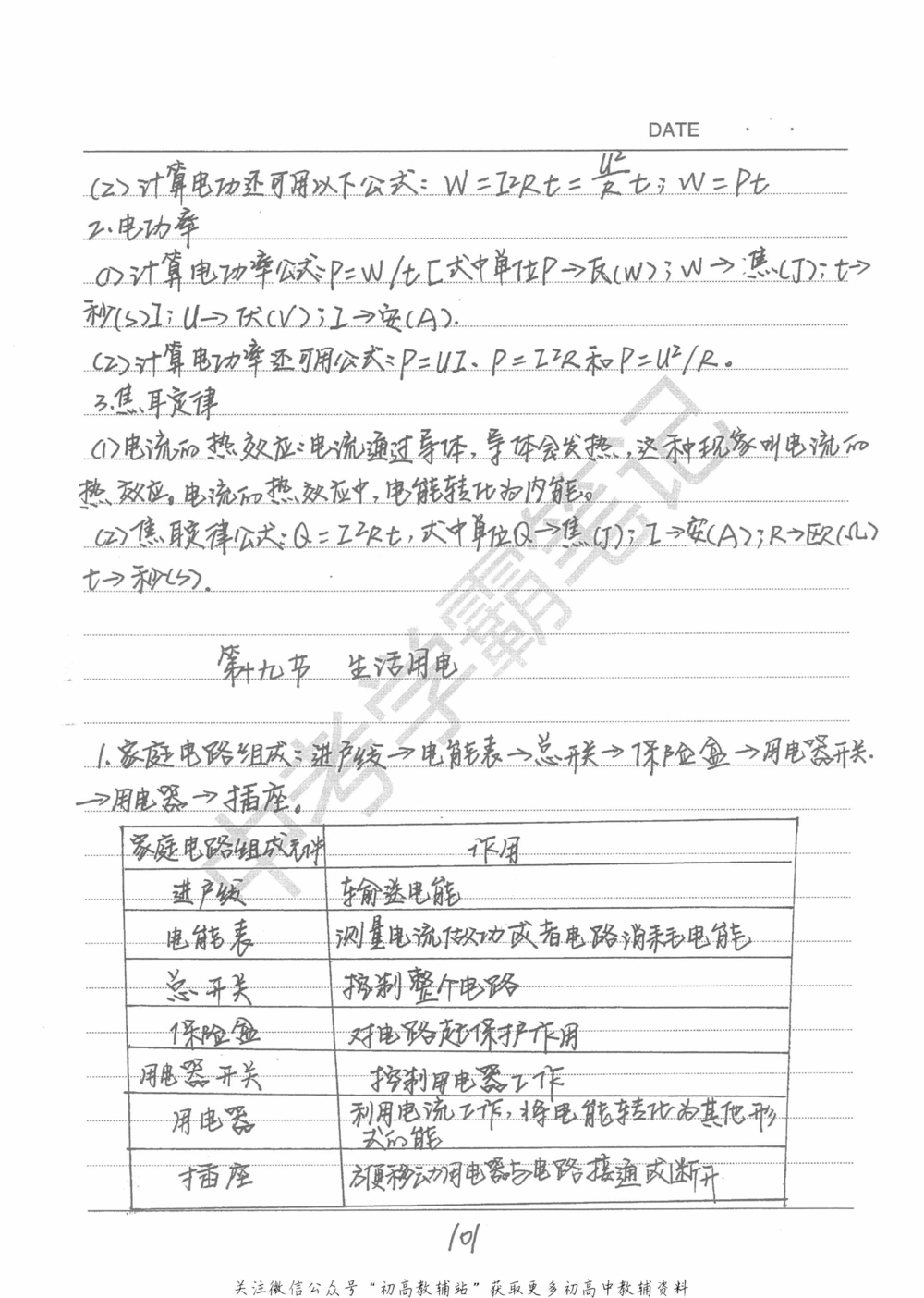 中考学霸笔记物理_小学初中学霸笔记类资料汇总6.33GB_中考学霸笔记411.75MB